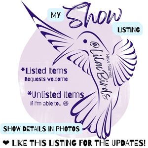 Share Show! No video.. so your items pix will show!